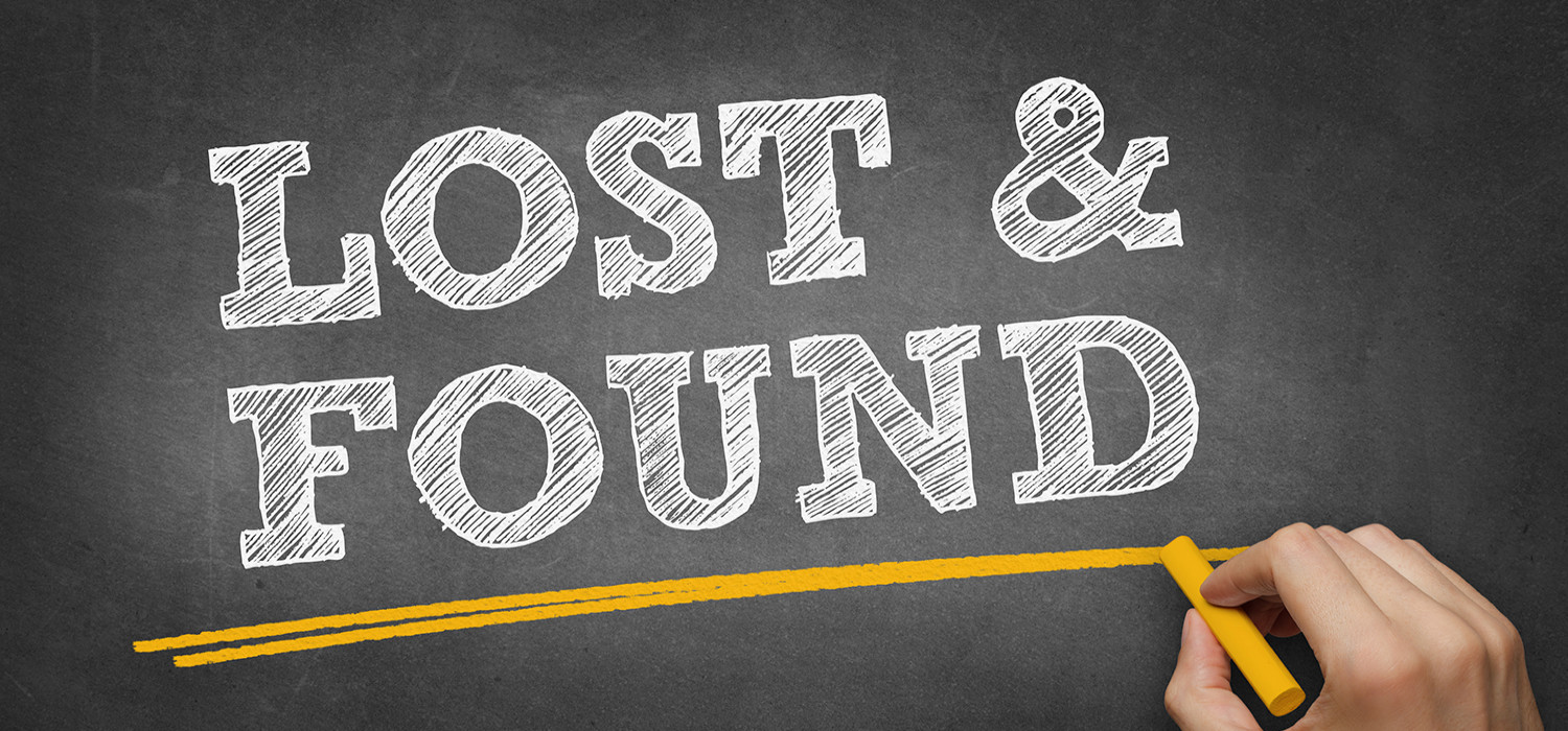 USE OUR DIGITAL LOST & FOUND FOR ITEMS LEFT BEHIND